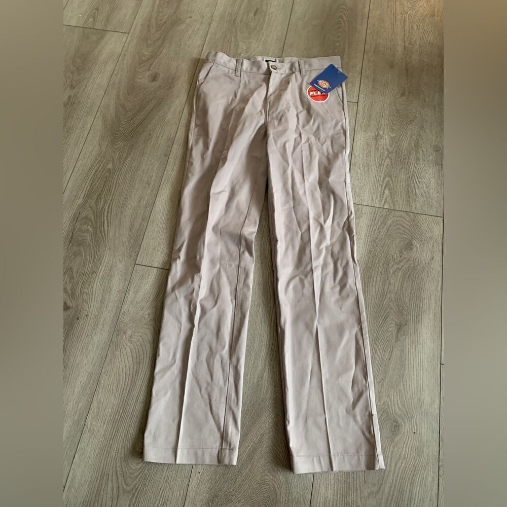 Dickies Khaki Boys' Flex Waist Stretch Pant